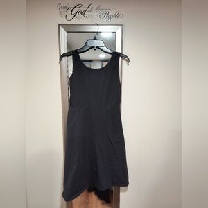Small Black Cotton Slip or Dress